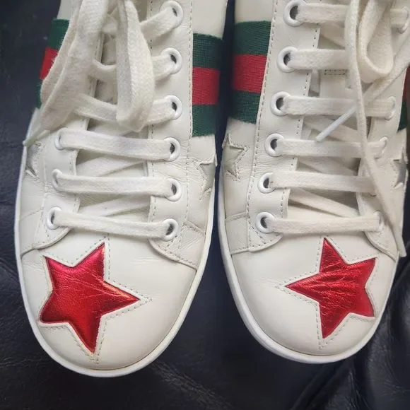 Gucci Ace sneakers size 8 in EUC - Picture 11 of 12